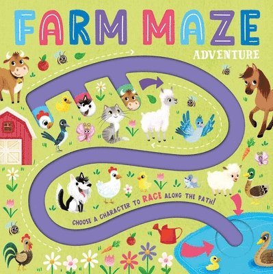 Igloobooks - Farm Maze Adventure: Maze Book for Kids, Kartonnage