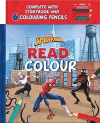 bokomslag Marvel Spider-Man: Read & Colour
