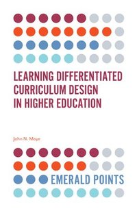 bokomslag Learning Differentiated Curriculum Design in Higher Education