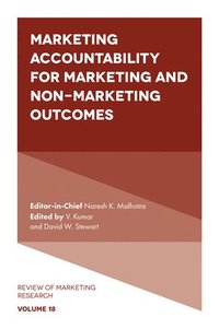 bokomslag Marketing Accountability for Marketing and Non-Marketing Outcomes