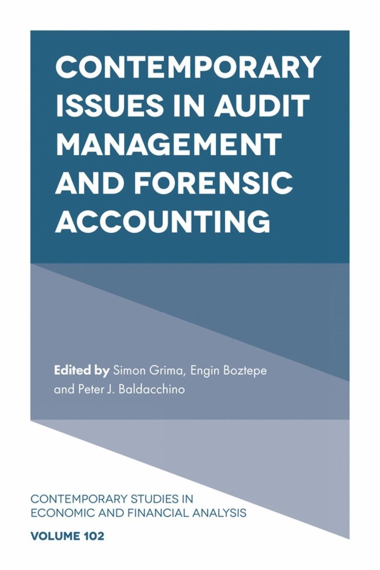 Contemporary Issues in Audit Management and Forensic Accounting 1