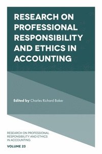 bokomslag Research on Professional Responsibility and Ethics in Accounting