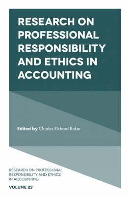 Research on Professional Responsibility and Ethics in Accounting 1