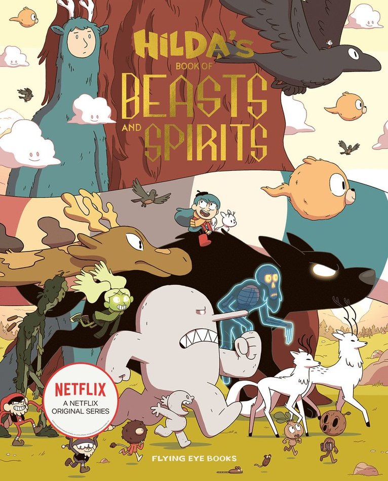 Emily Hibbs - Hilda's Book of Beasts and Spirits, Häftad