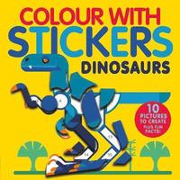 bokomslag Colour With Stickers: Dinosaurs
