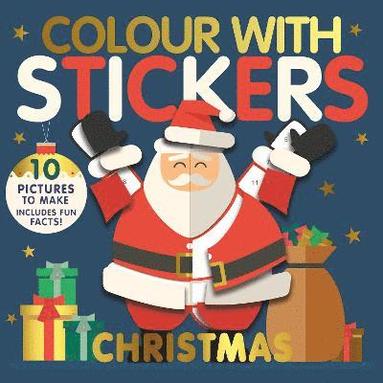 bokomslag Colour with Stickers Christmas