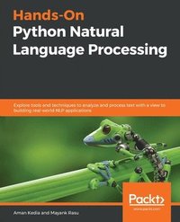 bokomslag Hands-On Python Natural Language Processing