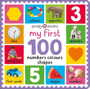 Priddy Books, Roger Priddy - My First 100: Numbers, Colours, Shapes, Kartonnage