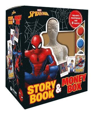 Autumn Publishing - Marvel Spider-Man: Story Book & Money Box, Häftad