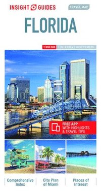 bokomslag Insight Guides Travel Map Florida (Insight Maps)