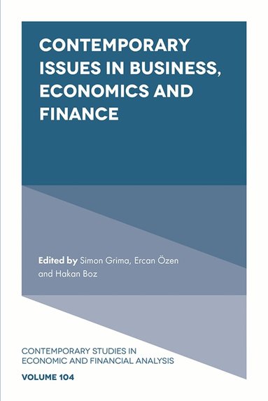 Simon Grima, Ercan Özen, Hakan Boz - Contemporary Issues in Business, Economics and Finance, Inbunden