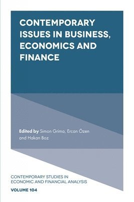 Contemporary Issues in Business, Economics and Finance 1