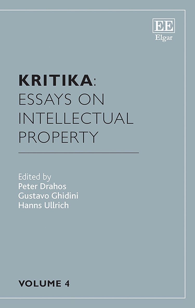 Kritika: Essays on Intellectual Property 1