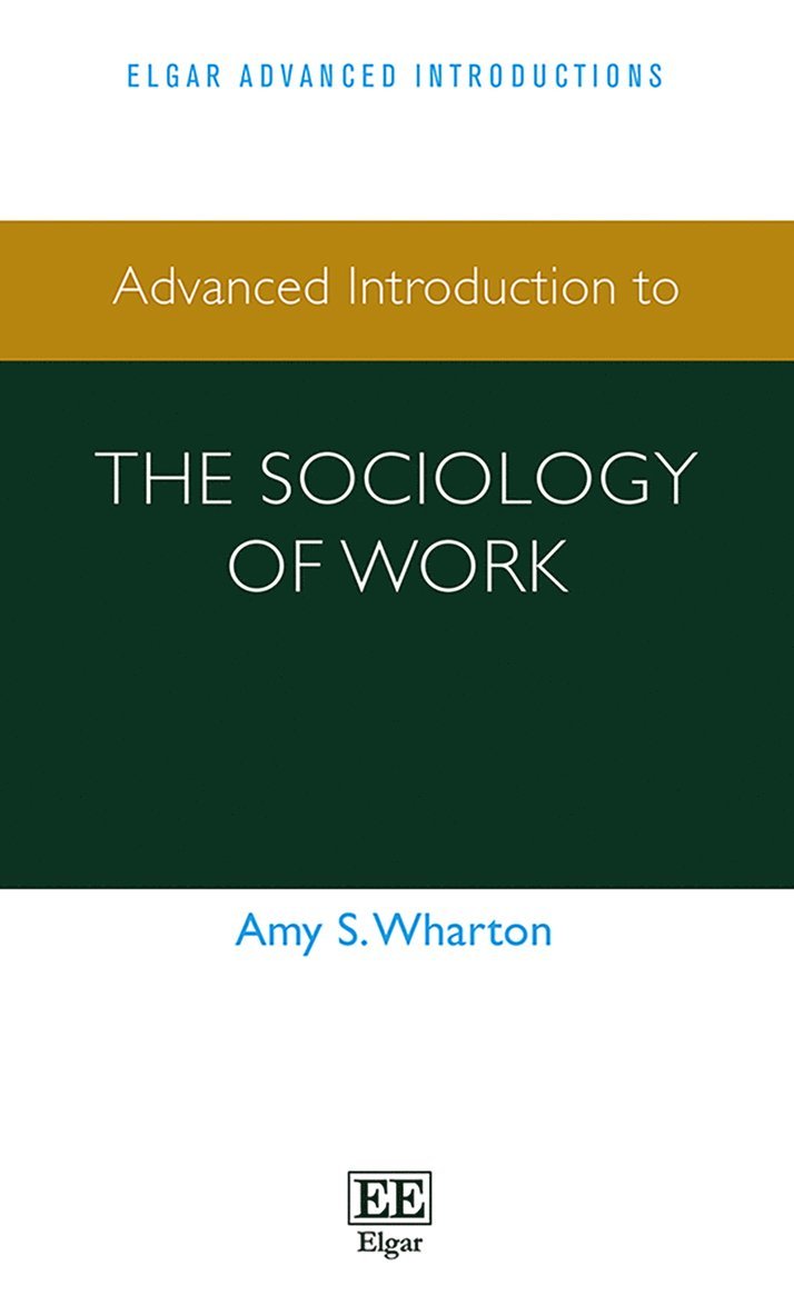 Advanced Introduction to the Sociology of Work 1