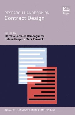 Marcelo Corrales Compagnucci, Helena Haapio, Mark Fenwick - Research Handbook on Contract Design, Inbunden