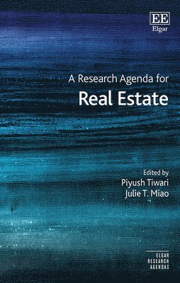 A Research Agenda for Real Estate 1