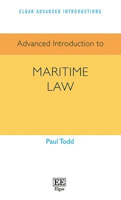 bokomslag Advanced Introduction to Maritime Law