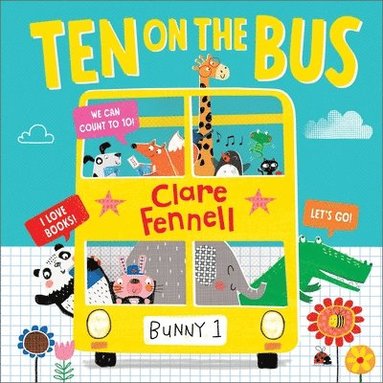 Clare Fennell - Ten on the Bus, Inbunden
