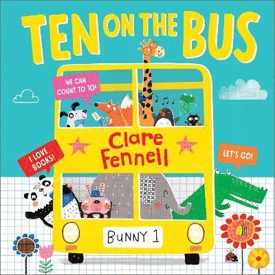 Clare Fennell - Ten on the Bus, Inbunden