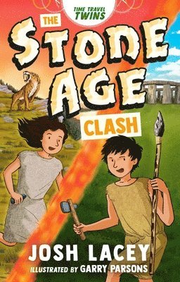 Josh Lacey - Time Travel Twins: The Stone Age Clash, Häftad