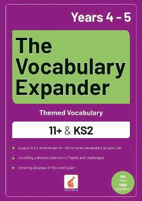 Foxton Books, Jan Webley - Vocabulary Expander: Themed Vocabulary for 11+ and KS2 - Years 4 and 5, Häftad