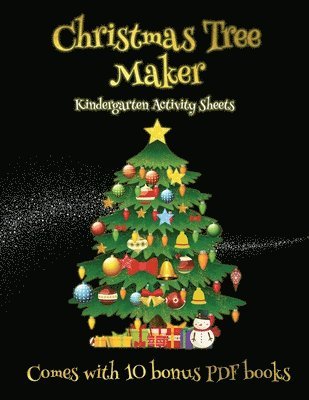 bokomslag Kindergarten Activity Sheets (Christmas Tree Maker)