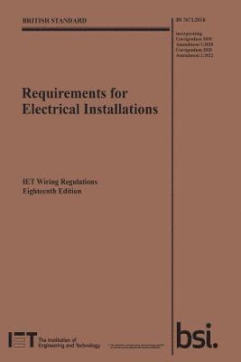 Requirements for Electrical Installations, IET Wiring Regulations, Eighteenth Edition, BS 7671:2018+A2:2022 1