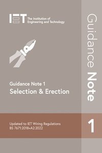 bokomslag Guidance Note 1: Selection & Erection