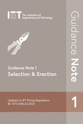 bokomslag Guidance Note 1: Selection & Erection