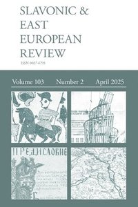 bokomslag Slavonic & East European Review (103.2) 2025