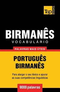 bokomslag Vocabulrio Portugus-Birmans - 9000 palavras mais teis