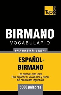 bokomslag Vocabulario Español-Birmano - 5000 palabras más usadas