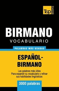 bokomslag Vocabulario Espaol-Birmano - 3000 palabras ms usadas