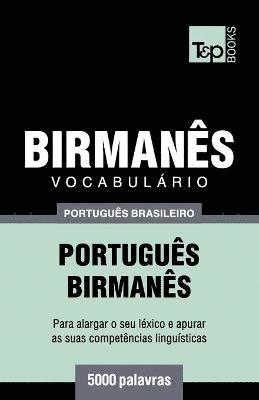 bokomslag Vocabulrio Portugus Brasileiro-Birmans - 5000 palavras