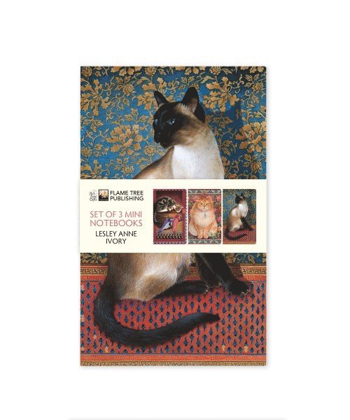 Skrivhäfte A6 linjerad 3-pack Lesley Anne Ivory