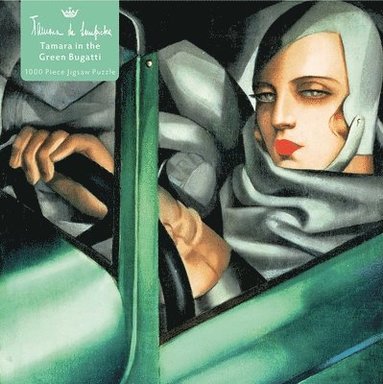 bokomslag Adult Jigsaw Puzzle Tamara de Lempicka: Tamara in the Green Bugatti, 1929: 1000-Piece Jigsaw Puzzles