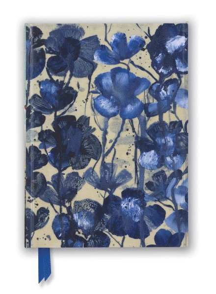 Anteckningsbok 22x16cm - Blue Poppies 1