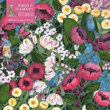 bokomslag Adult Jigsaw Puzzle Bex Parkin: Birds & Flowers