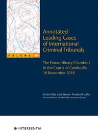 bokomslag Annotated Leading Cases of International Criminal Tribunals - volume 66 (2 dln)
