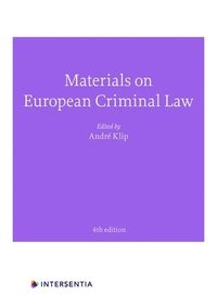 bokomslag Materials on European Criminal Law