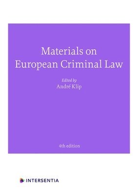 Materials on European Criminal Law 1
