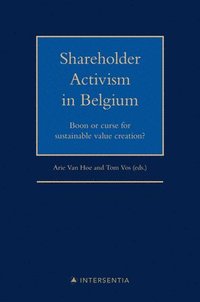 bokomslag Shareholder Activism in Belgium