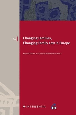 bokomslag Changing Families, Changing Family Law in Europe