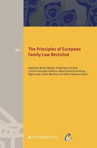 bokomslag The Principles of European Family Law Revisited