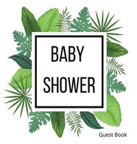 bokomslag Hardback cover Baby Shower Guest Book