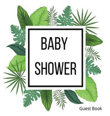 Hardback cover Baby Shower Guest Book 1