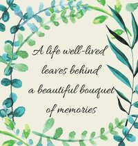 bokomslag In Loving Memory Condolence Book (Hardback cover)
