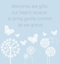 bokomslag In Loving Memory Book to sign (Hardback cover)