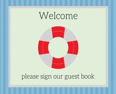 bokomslag Guest Book for vacation home (Hardcover)