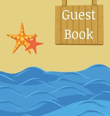 bokomslag Guest Book for vacation home (hardcover)